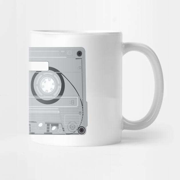 Cassette Tape (Gray Colorway) Analog / Music by Analog Digital Visuals